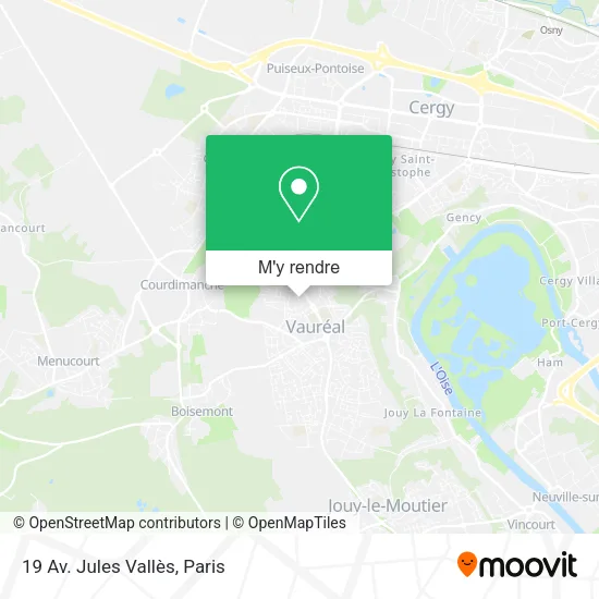 19 Av. Jules Vallès plan
