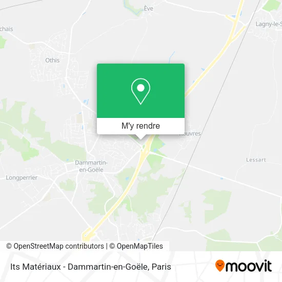 Its Matériaux - Dammartin-en-Goële plan