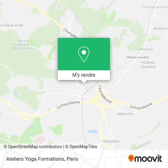 Ateliers Yoga Formations plan