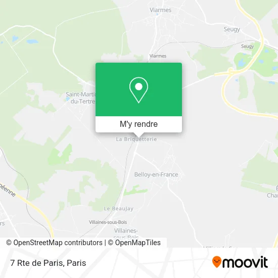 7 Rte de Paris plan