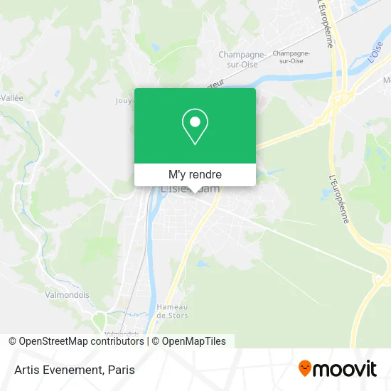 Artis Evenement plan