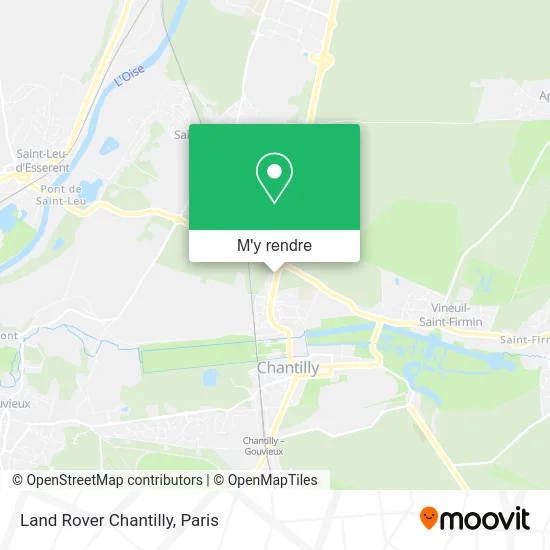 Land Rover Chantilly plan