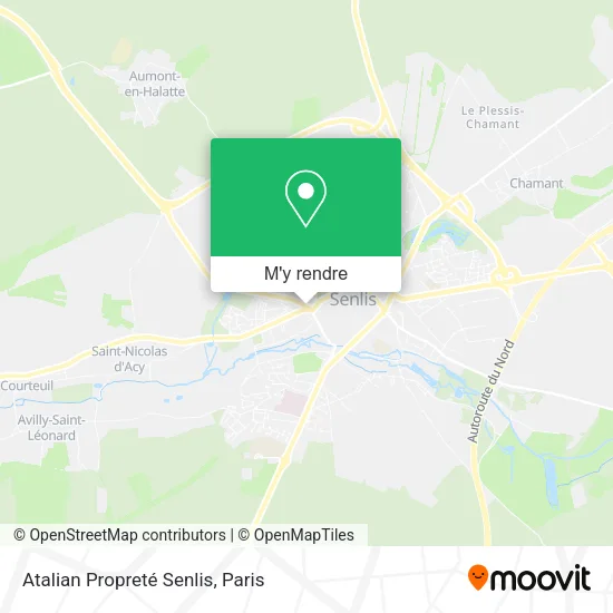Atalian Propreté Senlis plan