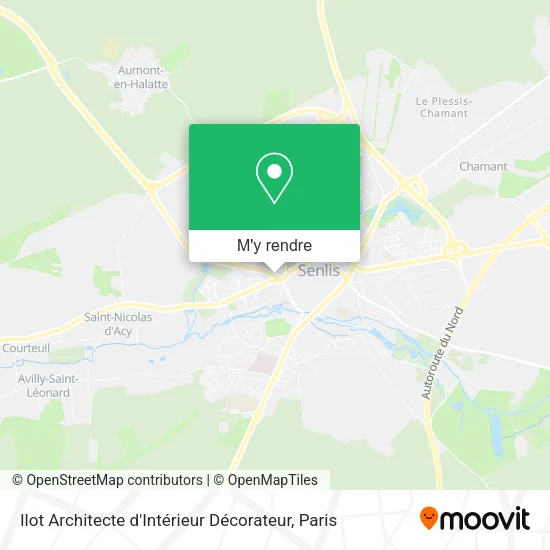 Ilot Architecte d'Intérieur Décorateur plan
