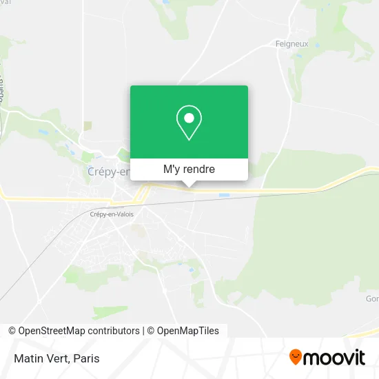 Matin Vert plan