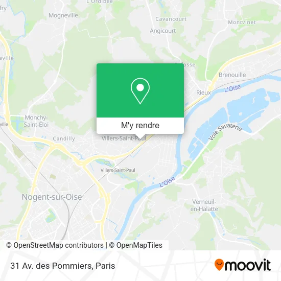 31 Av. des Pommiers plan