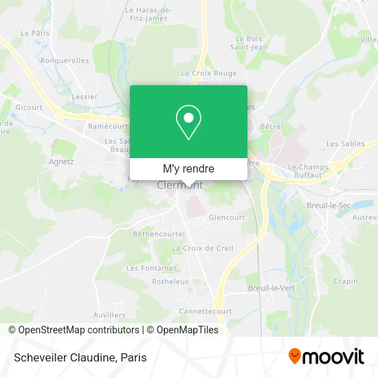 Scheveiler Claudine plan