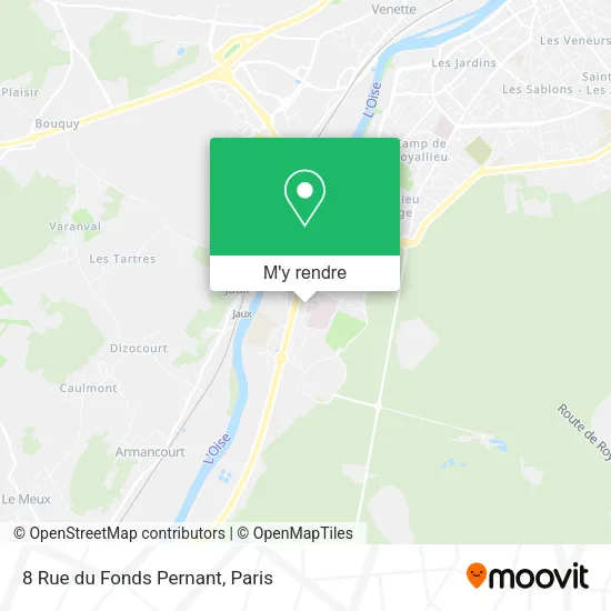 8 Rue du Fonds Pernant plan