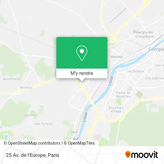 25 Av. de l'Europe plan