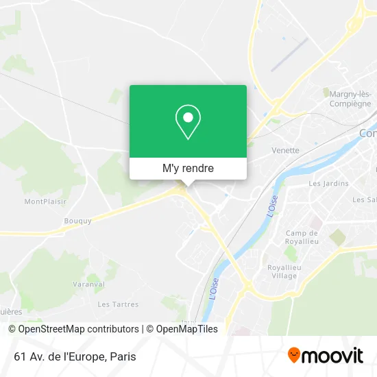 61 Av. de l'Europe plan