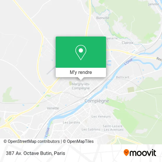 387 Av. Octave Butin plan