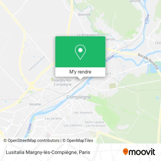 Lusitalia Margny-lès-Compiègne plan