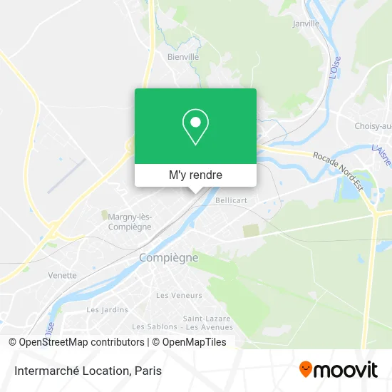 Intermarché Location plan