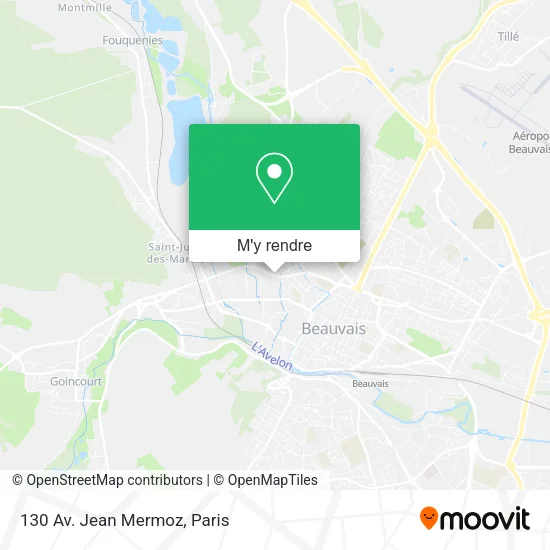 130 Av. Jean Mermoz plan