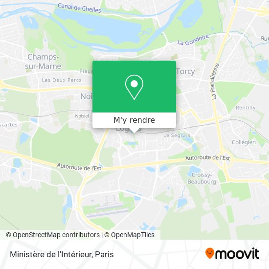 Ministère de l'Intérieur plan