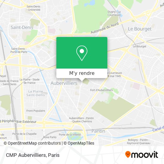 CMP Aubervilliers plan