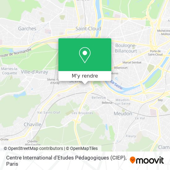 Centre International d'Etudes Pédagogiques (CIEP) plan