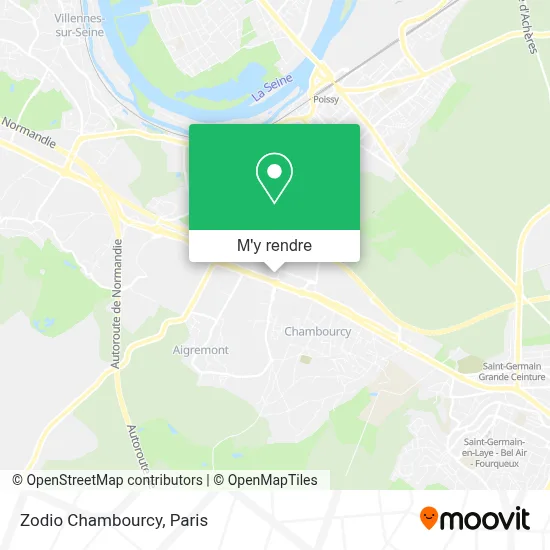 Zodio Chambourcy plan