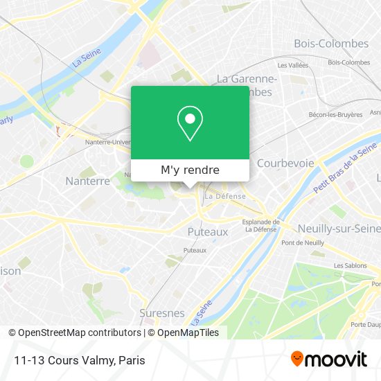 11-13 Cours Valmy plan