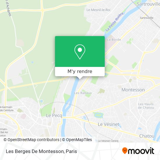 Les Berges De Montesson plan