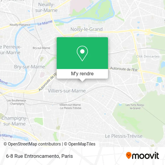 6-8 Rue Entroncamento plan