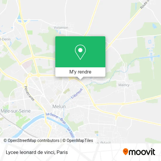 Lycee leonard de vinci plan