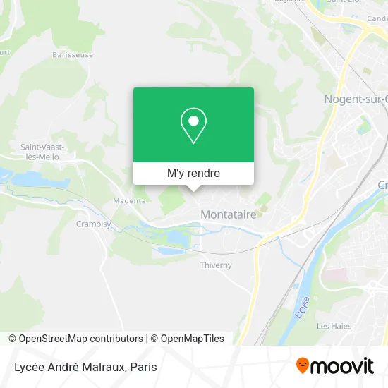 Lycée André Malraux plan