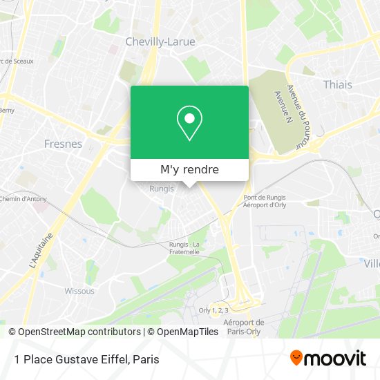 1 Place Gustave Eiffel plan