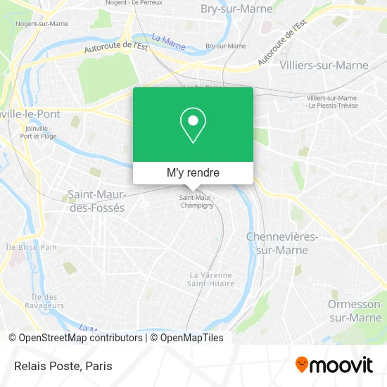 Relais Poste plan
