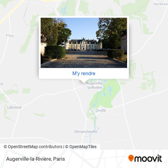 Augerville-la-Rivière plan