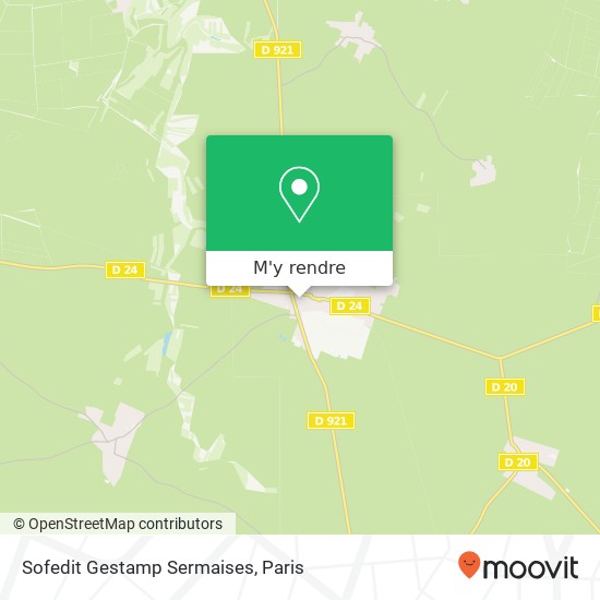 Sofedit Gestamp Sermaises plan
