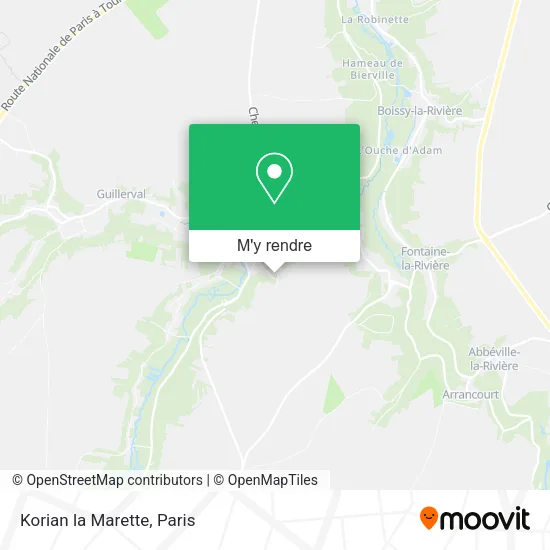 Korian la Marette plan