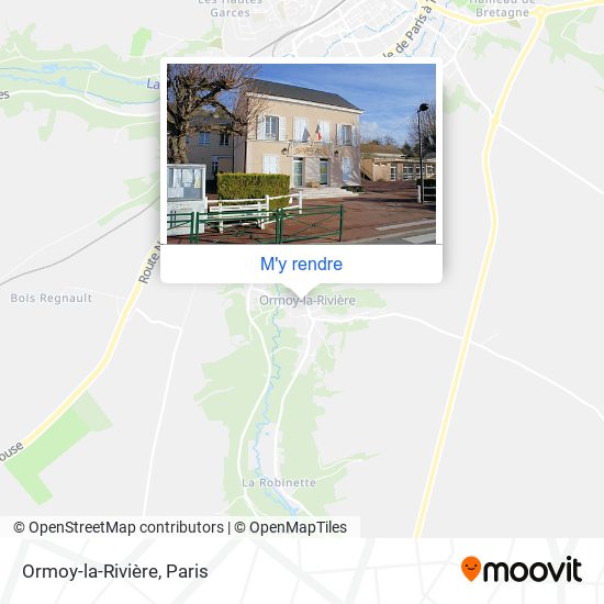 Ormoy-la-Rivière plan