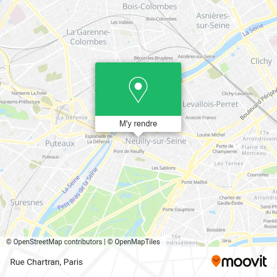 Rue Chartran plan