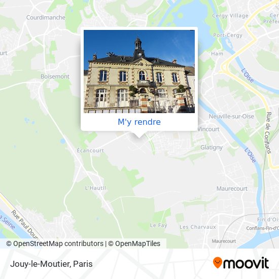 Jouy-le-Moutier plan