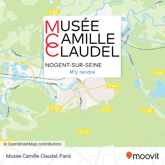 Musée Camille Claudel plan