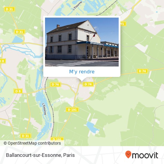 Ballancourt-sur-Essonne plan