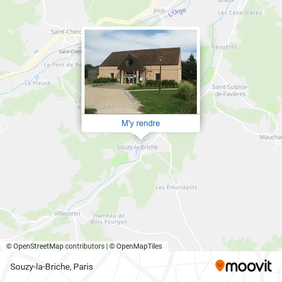 Souzy-la-Briche plan