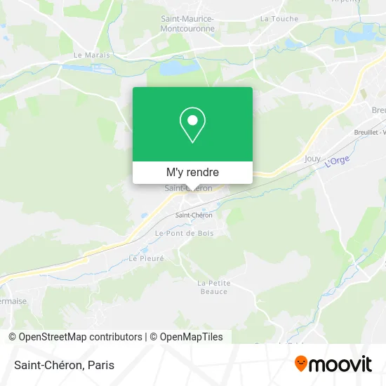 Saint-Chéron plan