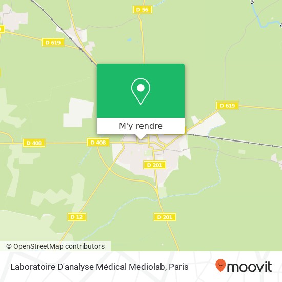 Laboratoire D'analyse Médical Mediolab plan