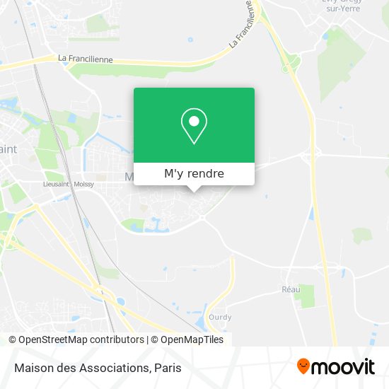 Maison des Associations plan