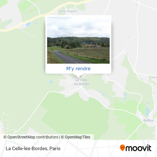 La Celle-les-Bordes plan