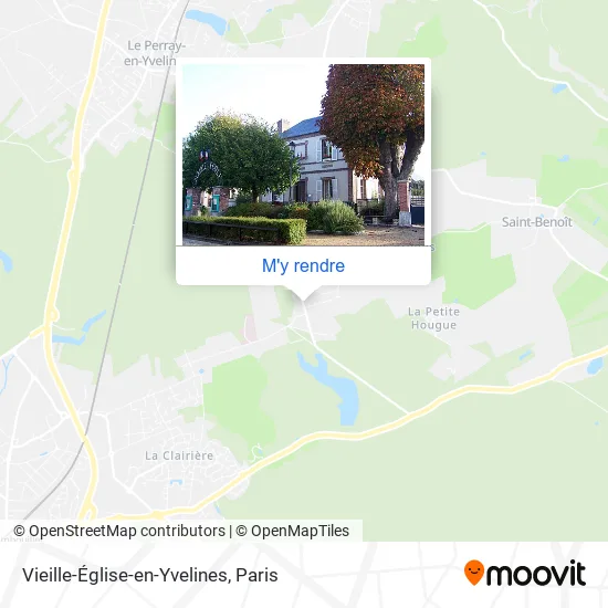 Vieille-Église-en-Yvelines plan