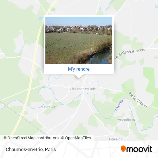 Chaumes-en-Brie plan