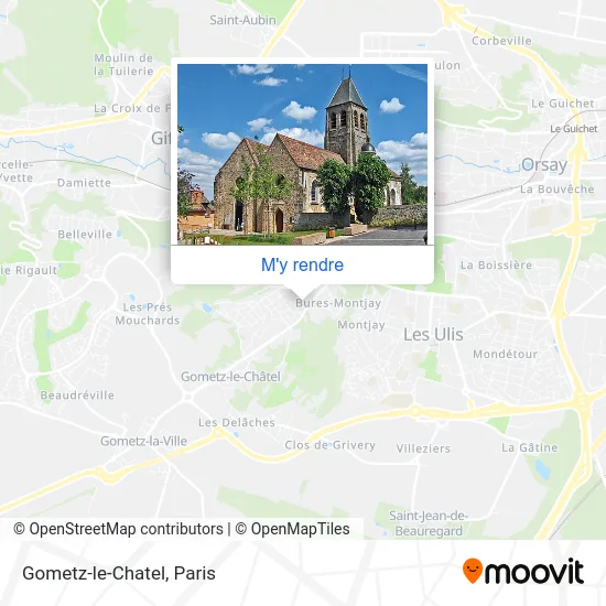 Gometz-le-Chatel plan