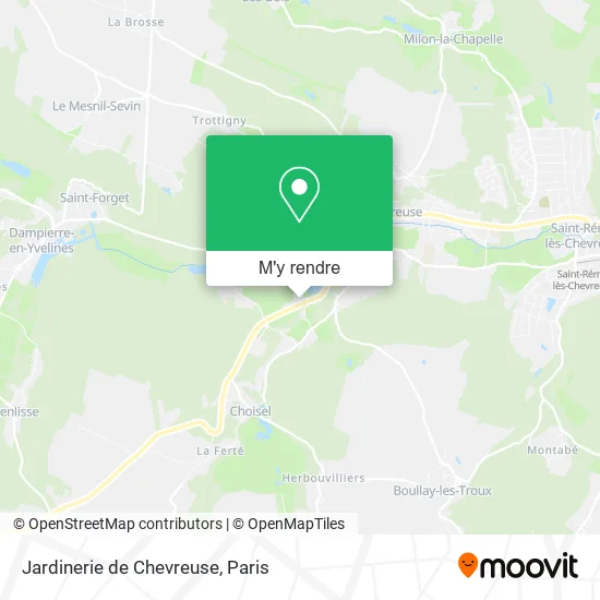 Jardinerie de Chevreuse plan