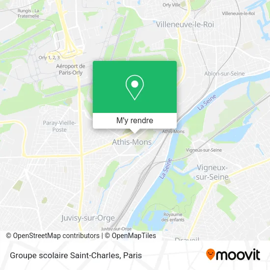 Groupe scolaire Saint-Charles plan