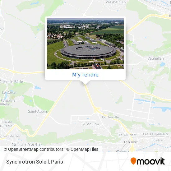Synchrotron Soleil plan