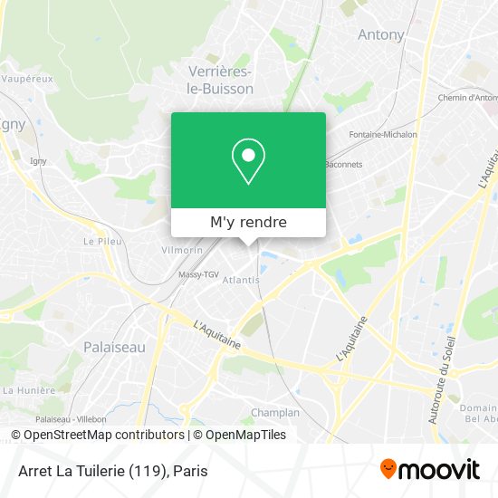Arret La Tuilerie (119) plan
