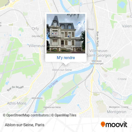Ablon-sur-Seine plan